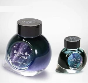 Pluma Estilográfica Colorverse Tinta Azul Mariposa Nebulosa 65ml y NGC 6302 15ml - Imagen 1 de 1