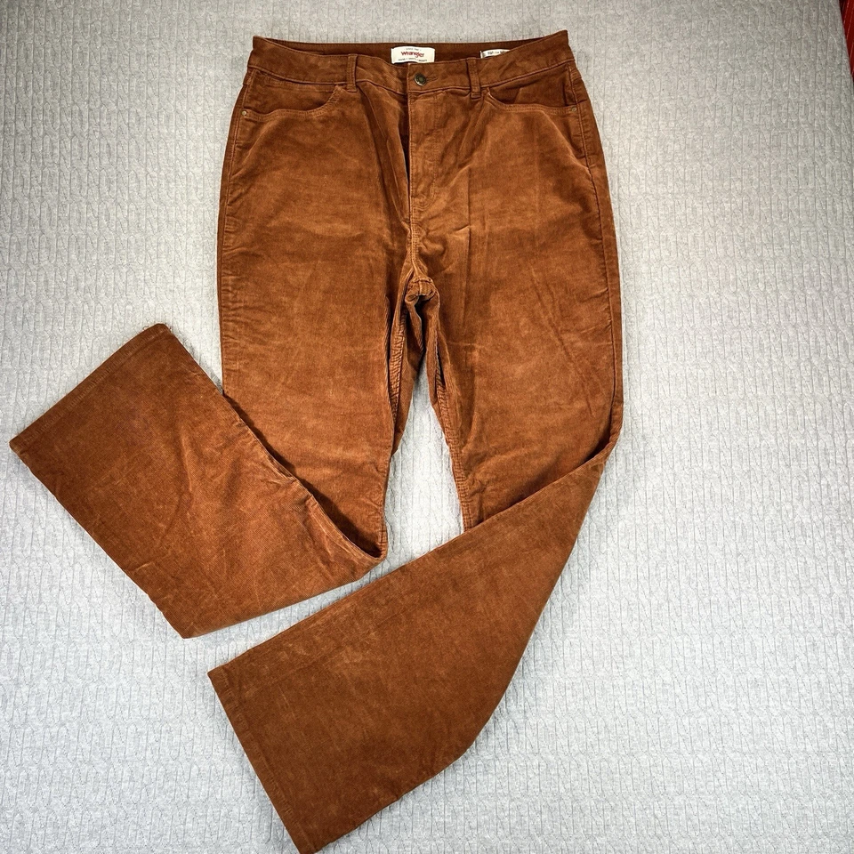 Vintage Wrangler High-Rise Bold Boot corduroy Women (32X31) cowgirl rodeo pants - Image 1 of 4