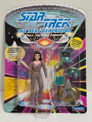 LT CMDR COUNSELOR DEANNA TROI STAR TREK TNG PLAYMATES THE NEXT GENERATION FIGURE - Image 1 of 4