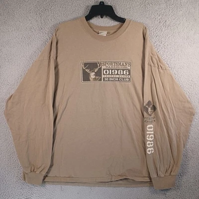 Sportsmans Warehouse Mens Brown Sweatshirt Size 3XL Hunting Camping Outdoors - Image 1 of 4