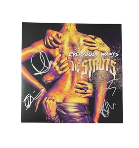 The Struts Signed Autographed Everybody Wants Vinyl Record Luke Spiller +3 - Picture 1 of 5