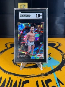 2022 UFC Select Michael Chandler Cracked Ice Octogonside /8 SGC 10 - Picture 1 of 2