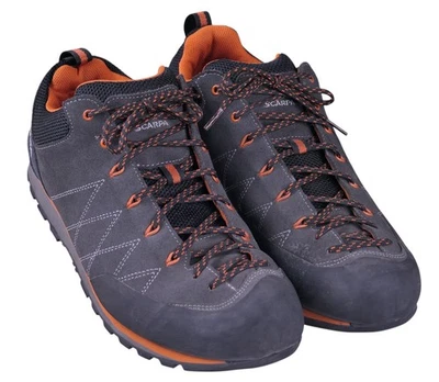 Zapatos de aproximación Scarpa Crux gris tiburón mostaza senderismo para hombre EE. UU. 12 Foto 1 de 4