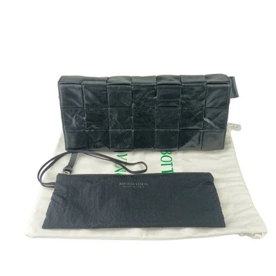 BOTTEGA VENETA Maxi Intrecciato The Stretch Cassette Belt Bag (629067) in Black - Image 1 of 4