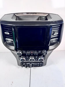 2019 1500 RAM DT 8.4 Uconnect Radio Touchscreen Receiver with Dash Bezel - Picture 1 of 9