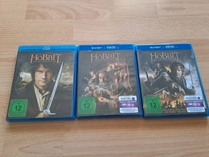Blu-Ray Film-Set: Der Hobbit - Teil 1, 2 und 3 Zustand: Sehr Gut - Bild 1 von 4