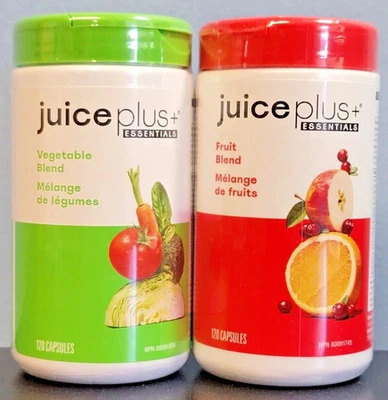 Juice Plus+ Fruit & Veggie Blend Capsules | 1 Bottle | Whole Food Juice Powder - Image 1 of 4