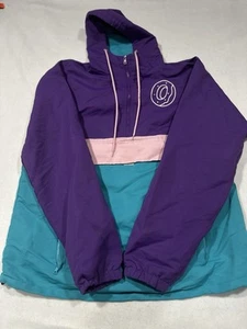 OF lila & türkis Odd Future Hoodie Donut Pullover - Windbreaker Herren XLarge - Bild 1 von 7
