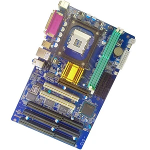 845 GV Mainboard 3 ISA Slots 2 PCI Interface 845 845G Motherboard IPC Computer - Picture 1 of 7