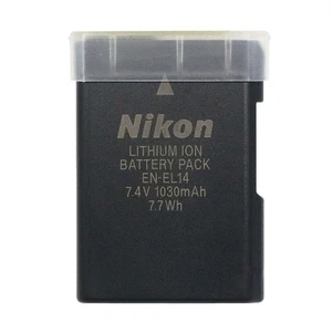 2 piezas para batería Nikon EN-EL14 D5300 D5500 D3500 D3200 P7800 P7700 - Imagen 1 de 5