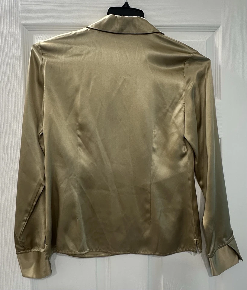 Camisa Harold’s para mujer 100 % seda talla 4 Foto 1 de 3