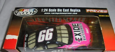 纳斯卡 2000 赛车冠军 1:24 NASCAR Jeff Burton Exide 福特金牛座 #99 — 第 1/4 张图片
