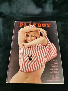 Playboy Magazine February 1965 Vintage Issue Centerfold Rare Collector Display - Foto 1 di 7