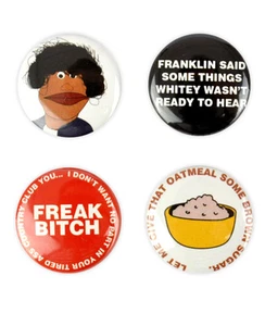 Franklin Delano Bluth Badges! Arrested Development buttons, gob hand puppet - Picture 1 of 9