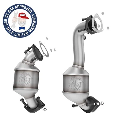 Right & Left Catalytic Set for 2010-2016 Ford & Lincoln 3.5L TURBO In Stock New - Image 1 of 4