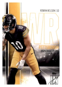 2024 Topps SIGNATURE CLASS Roman Wilson #170 (RC) PITTSBURGH STEELERS - Picture 1 of 2