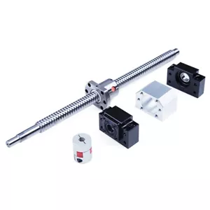 SFU1204 SFU1605 SFU1610 Ball Screw 1000mm BK/BF10 BK/BF12 End Machined+Ball Nut - Picture 1 of 11