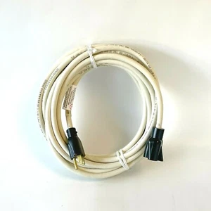 25' 14 Gauge Off-White Rubber SJOOW Extension Cord - Surplus Special - USA MADE - Picture 1 of 2