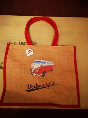 Volkswagen Jute Tote Bag - Image 1 of 4