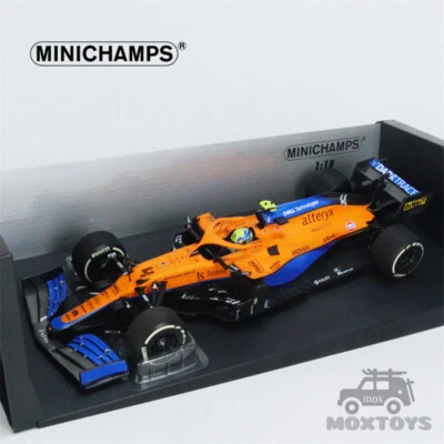 MINICHAMPS 1:18 2021 F1  MCL35M #4  2ND PLACE ITALIAN - Image 1 of 4