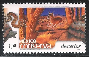 pc048 Mexico Conserva MNH paper 3 Sc#2404 Mc#3143 Et#mc048 deserts - Picture 1 of 1