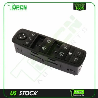 Interruptor de ventana eléctrico delantero izquierdo para Mercedes-Benz Gl450 2007-2012 Foto 1 de 4