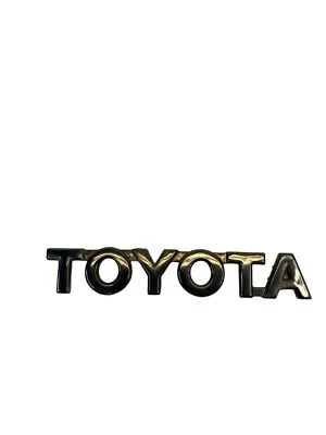 2001-2007 Toyota Sequoia Rear Trunk Emblem Logo Badge Symbol Nameplate Name OEM - Image 1 of 4