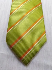 Giorgio Marian 100% Silk Tie Necktie Made IN Italy Self Tipped Teal - Picture 1 of 6