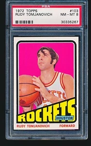 1972 Topps Rudy Tomjanovich #103 PSA 8 - Bild 1 von 2