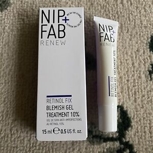 Nip + Fab Renew Retinol Fix Blemish Gel Treatment 10% 0.5 fl oz / 15 ml - New