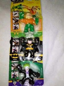 3 HOT! Hit Youtube Series Heroes of Goo Jit Zu DC Minis Batman - Picture 1 of 5