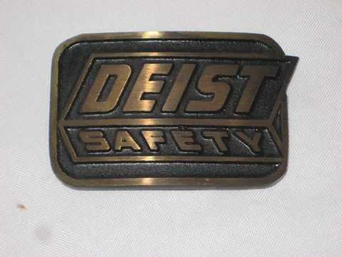 Deist Safety / Racing / Belt Buckle/ Jim Deist Cover