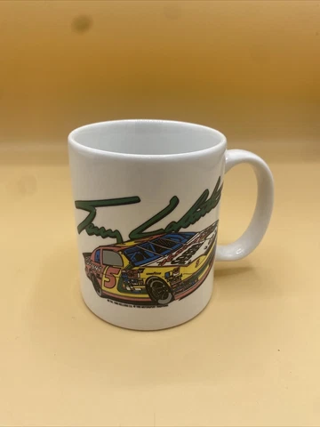 NASCAR Terry LaBonte Coffee Cup Mug Kellogg Co 1995 - #5 - Vintage Cover
