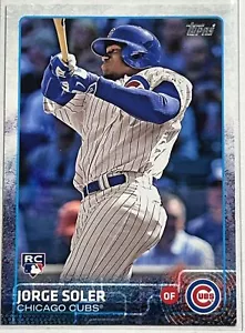 2015 Topps Baseball # 108 JORGE SOLER RC Rookie Chicago Cubs - Picture 1 of 2