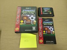 Jeopardy Sports Edition Sega Genesis Complete in Box