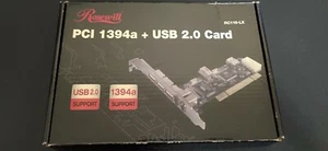 Rosewill RC110-LX PCI 1394a + USB 2.0 card - Picture 1 of 4