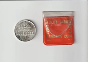 Israel 1973 Proof Silver 5 Lirot- Babylonian Lamp- Hanukka Coin - Picture 1 of 1