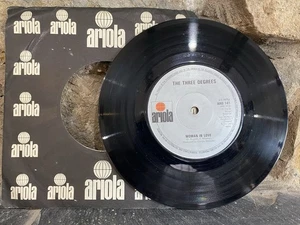The Three Degrees - Woman In Love - 7" Vinyl Single 1978 Ariola Records ARO 141 - Foto 1 di 4