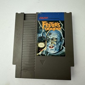 Fester's Quest Nintendo Entertainment System NES testato etichetta usura (vedi foto)