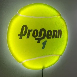 Pro Penn Tennisball LED Schild Werbung Laden Licht Sammlerstück realistisch 15" - Bild 1 von 16
