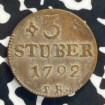 1792-PR Germany Julichberg 3 Stuber Lot#GB157 - Image 1 of 2