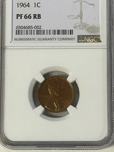 coin 1964 PF - Picture 1 of 8