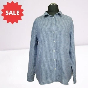 - Gant womens shirt linen size XL-XXL ( LABEL UK 20) vgc ..a - Picture 1 of 7