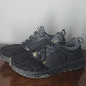 Zapatillas deportivas KURU Atom para hombre 10 medianas negras de malla cómodas - Imagen 1 de 7