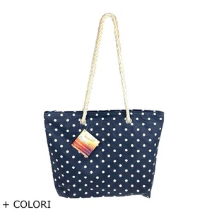 Sac De Plage Piscine Pic Nic En Toile Femme Tout-En-Un Avec Poignées En Corde - Imagen 1 de 4