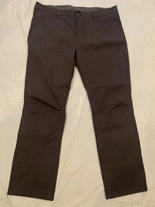 Eddie Bauer Men's Grey Lightweight Nylon Pants 40x32, Outdoor, Hiking - Picture 1 of 10