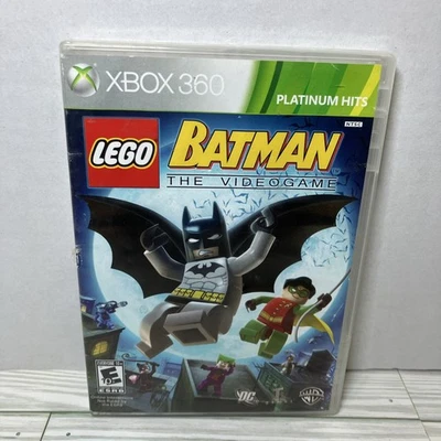 LEGO Batman El Videojuego Platinum Hits para Xbox 360 CIB Probado Funciona Foto 1 de 4