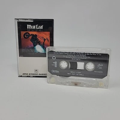 Meatloaf Bat Out Of Hell Cassette Tape Rock Music - Free Shipping  - Image 1 of 4