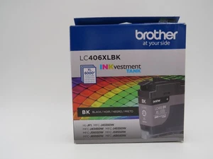 Brother LC406XL-BK Cartuccia di inchiostro originale ad alta resa - Nero NUOVO - Foto 1 di 3