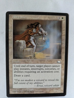 Abeyance Weatherlight MTG NM Free shipping with tracking - Image 1 of 2